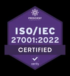 ISO 27001:2022 mark