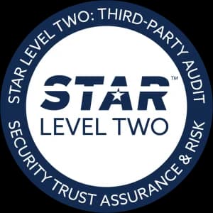 CSA STAR Level 2 badge