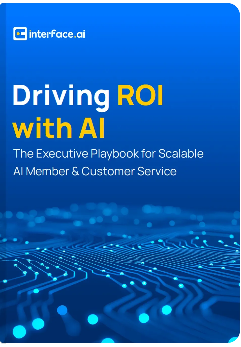 The CFO's Playbook for AI-Powered Member and Customer Care — cover