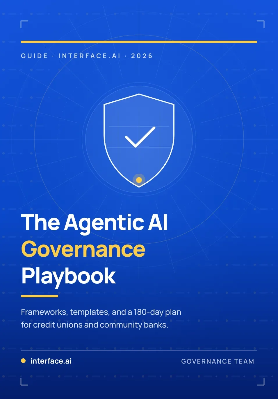 The Agentic AI Governance Playbook — cover