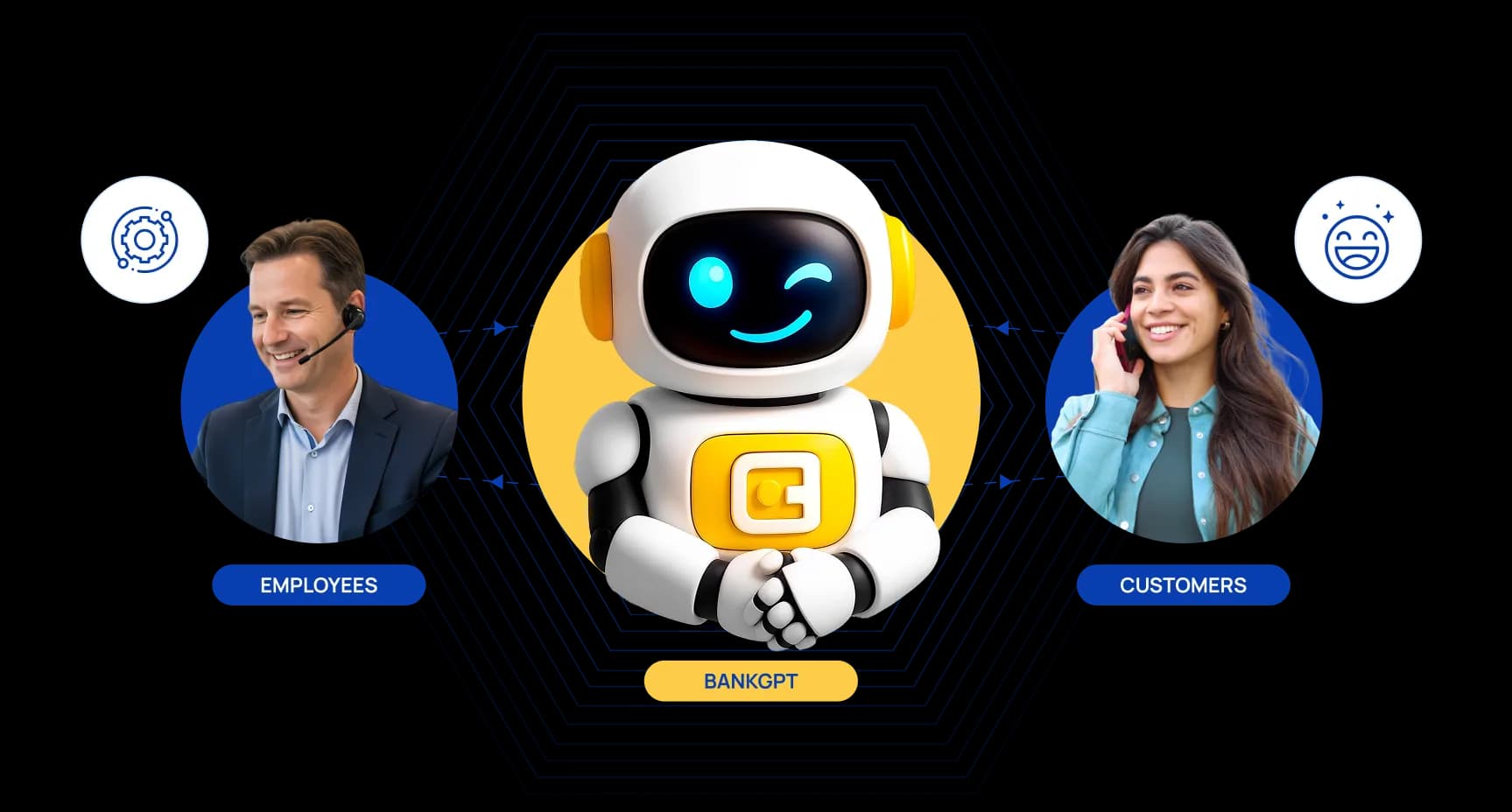 BankGPT connecting employees and customers